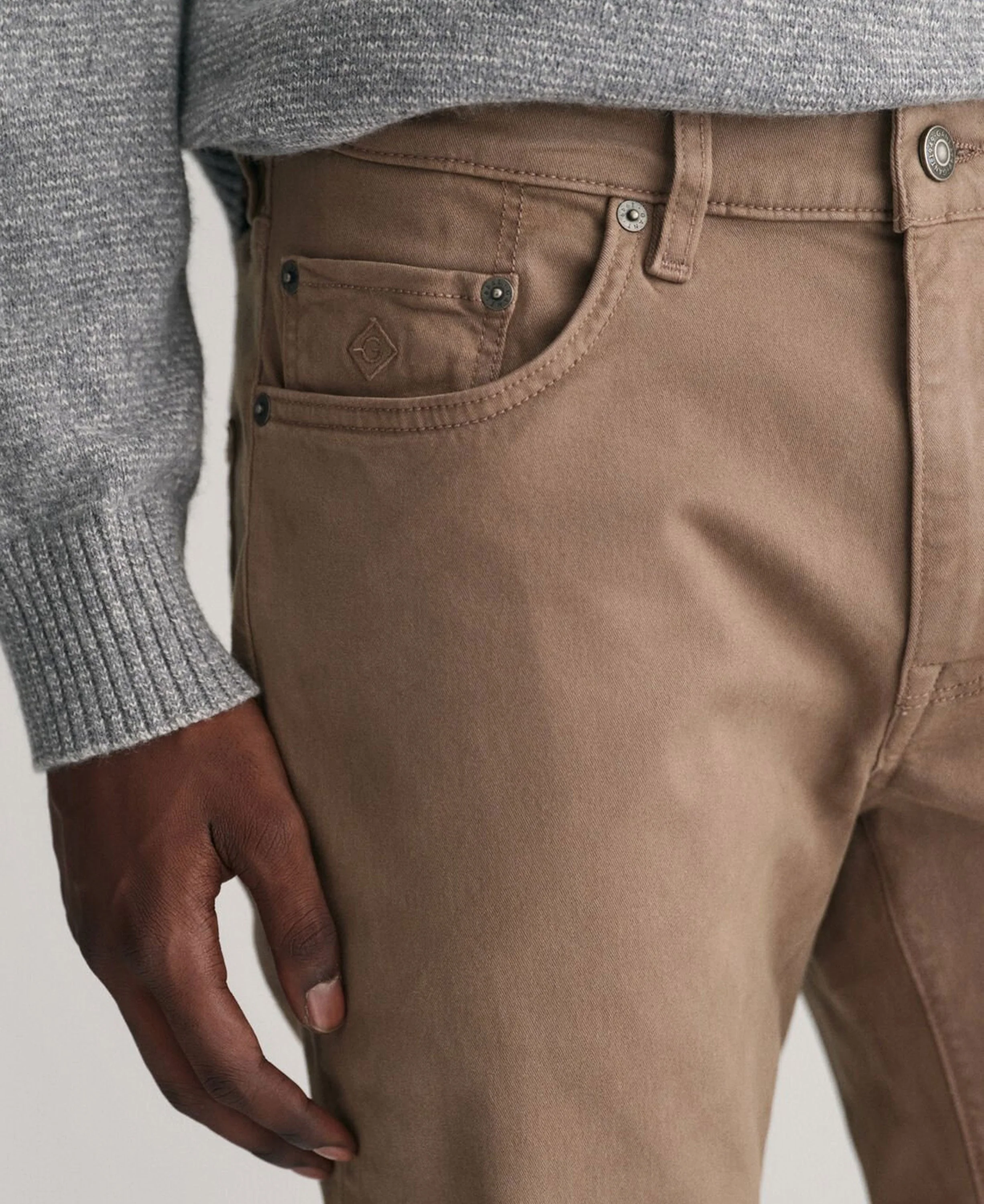 Slim Desert Jeans - Desert Brown - Image 6