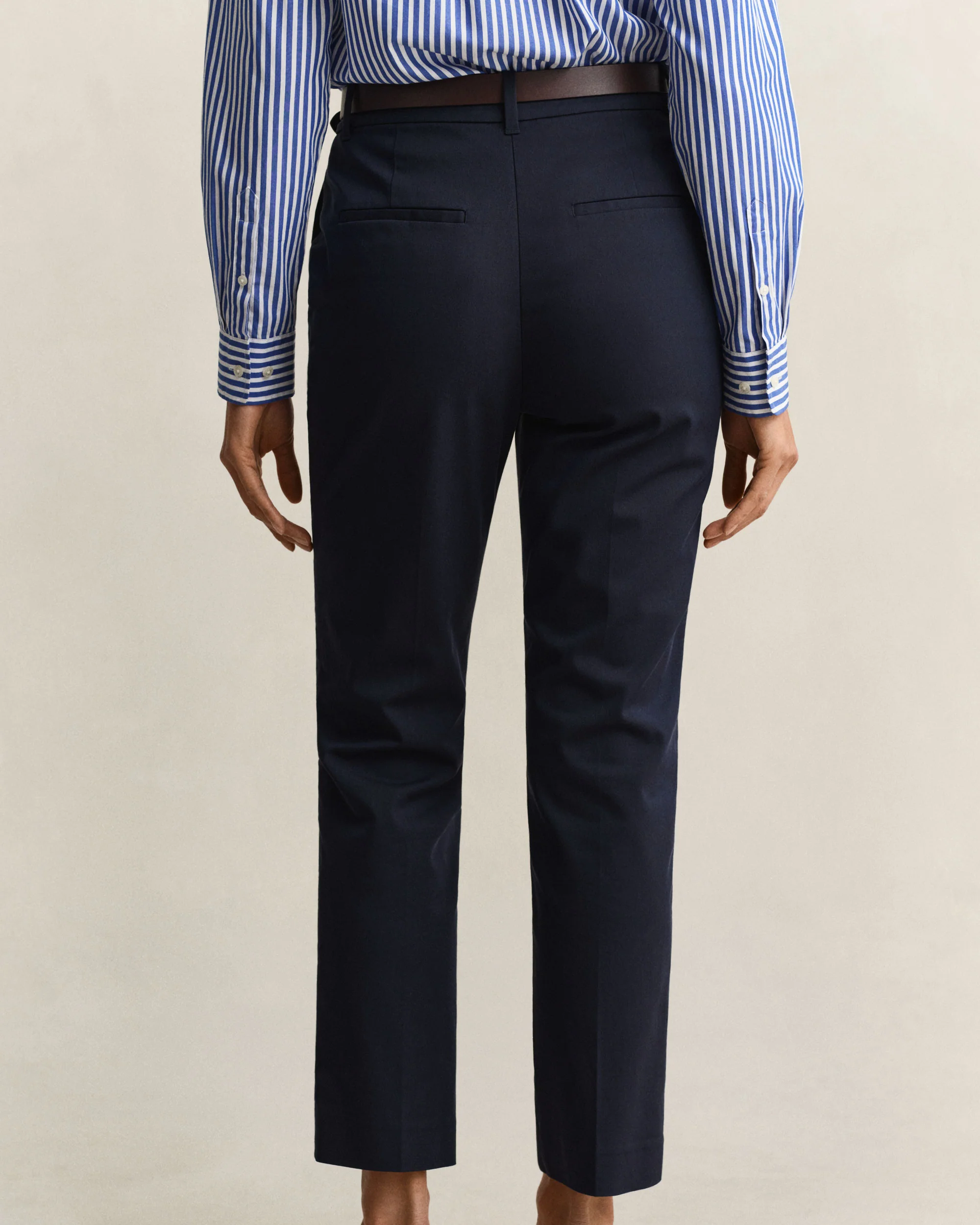 Slim Fit Slacks - Evening Blue - Image 3