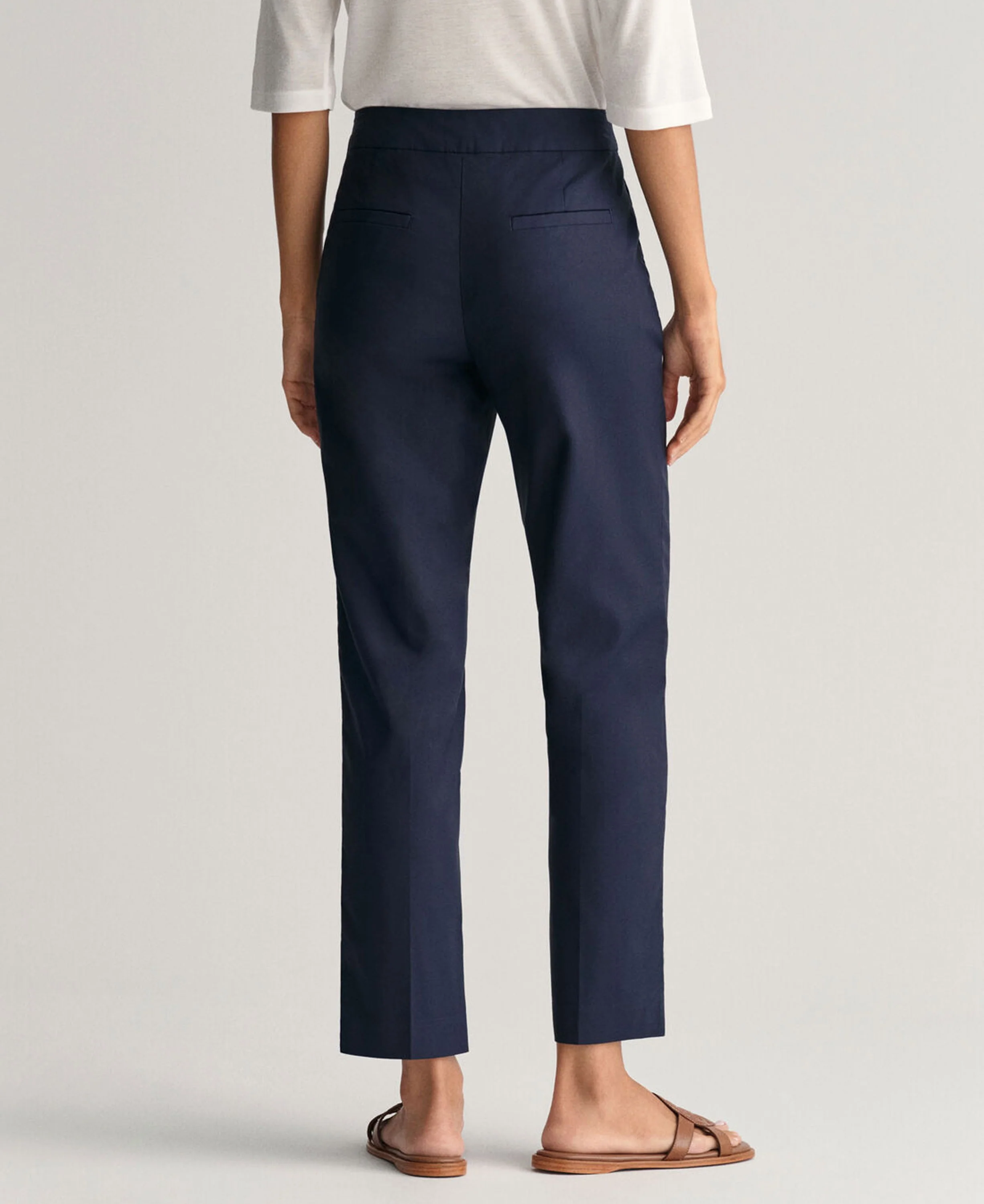 Slim Cigarette Slacks - Evening Blue - Image 3