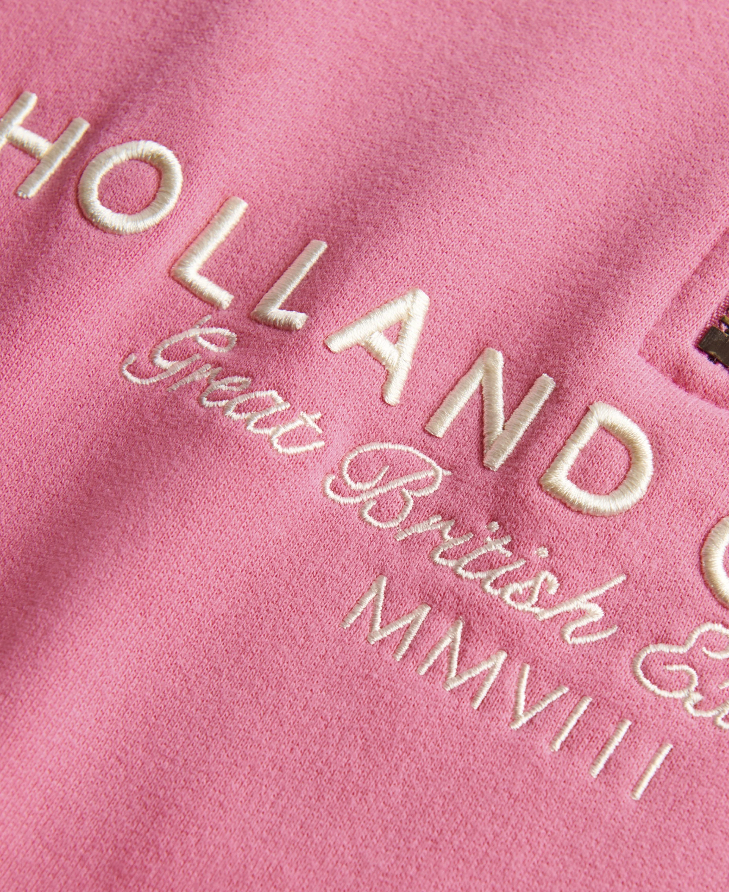 Sporting Goods Zip Henley - Peony Pink - Image 3