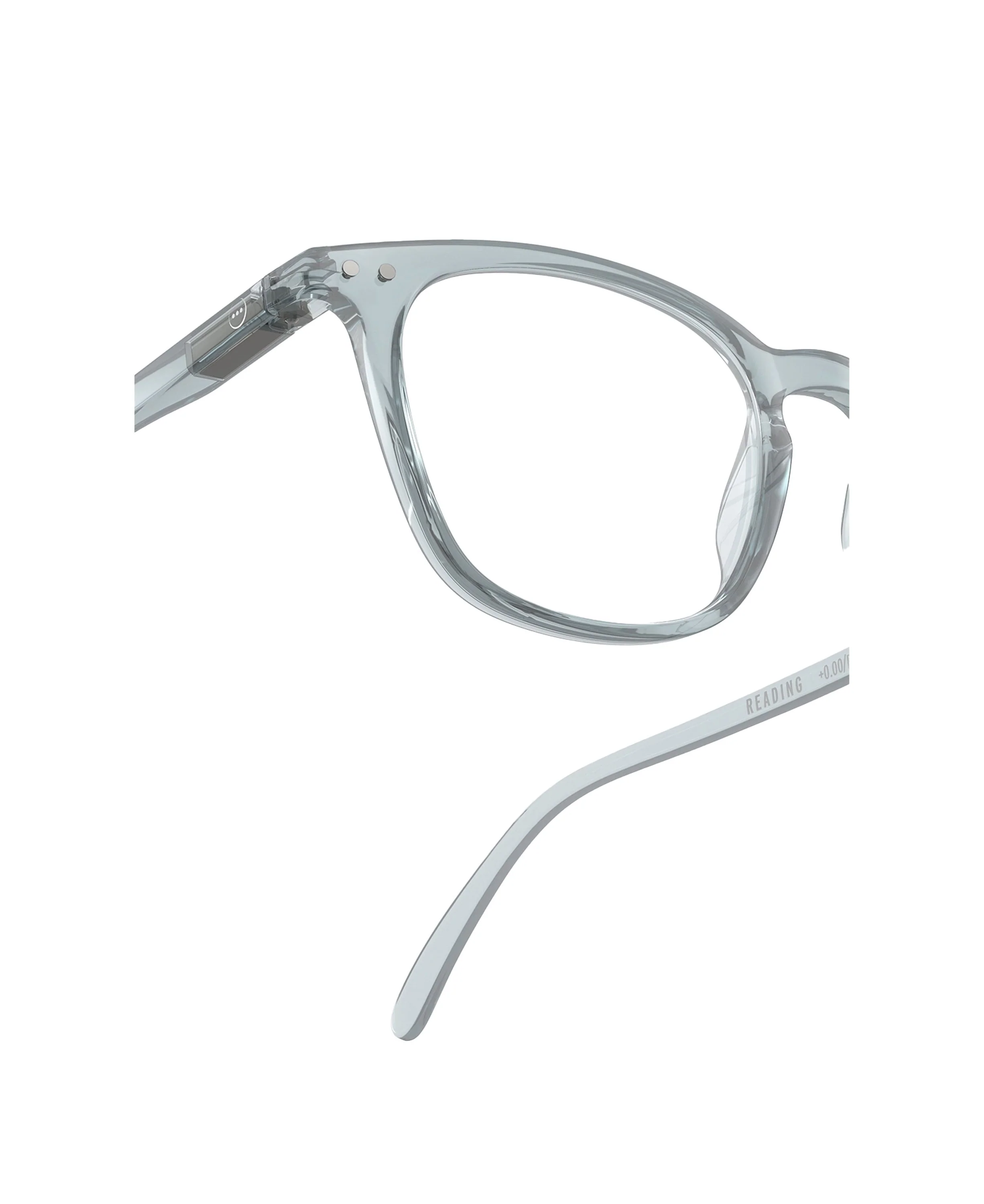 Square Reading Glasses E - Frozen Blue - Image 14