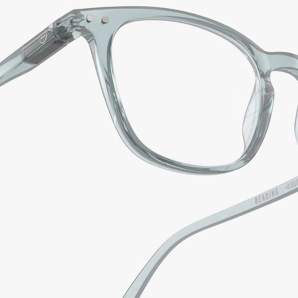 Square Reading Glasses E - Frozen Blue - Image 3