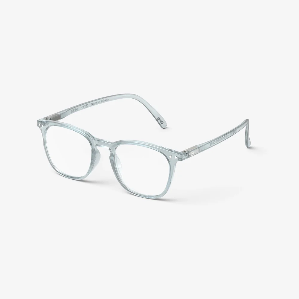 Square Reading Glasses E - Frozen Blue - Image 7