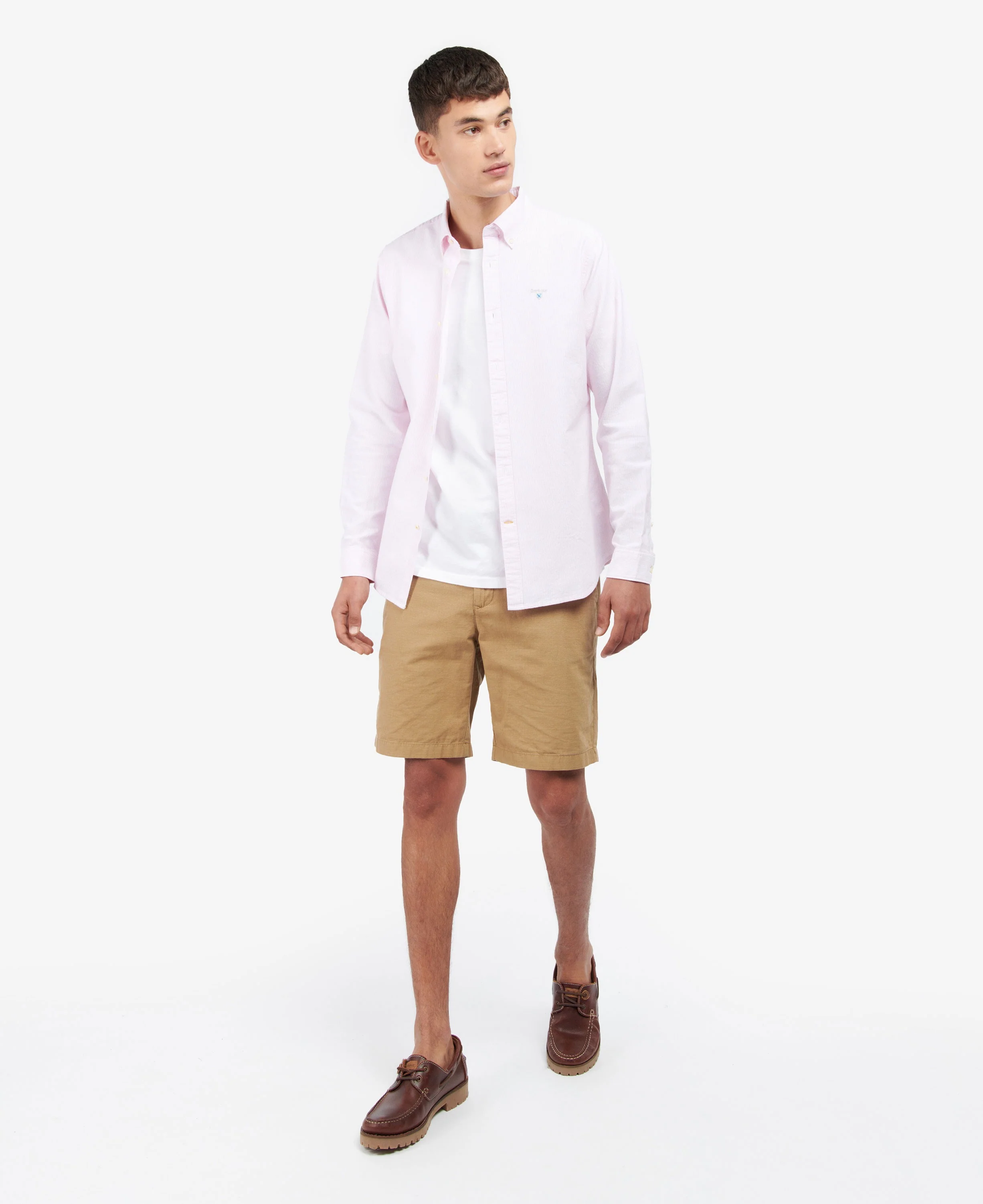 Striped Oxtown Tailored Shirt - Pink - Image 3