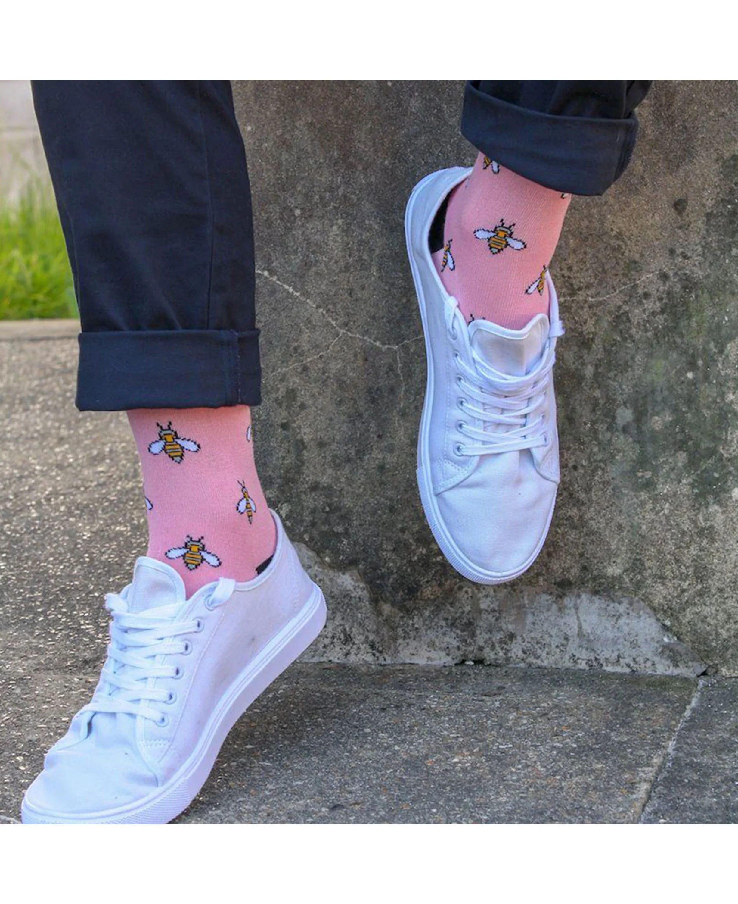 Patterned Socks - Bumblebee - Image 2