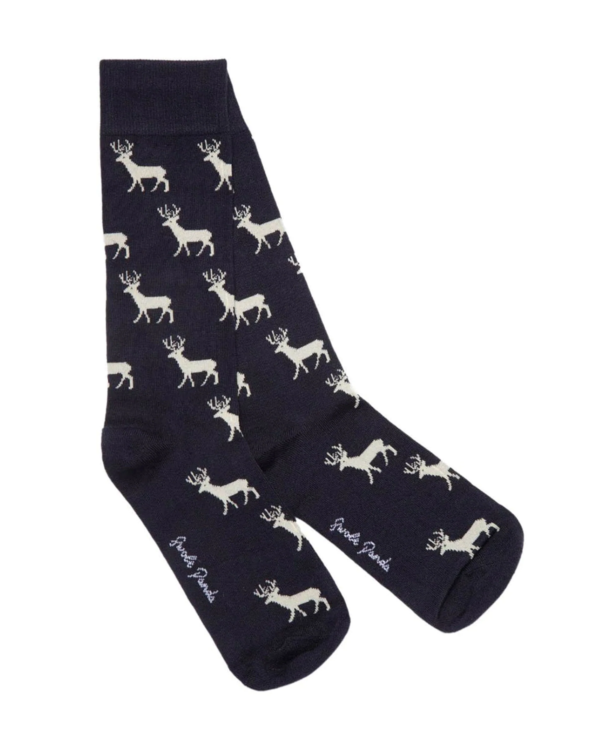 Patterned Socks - Stag