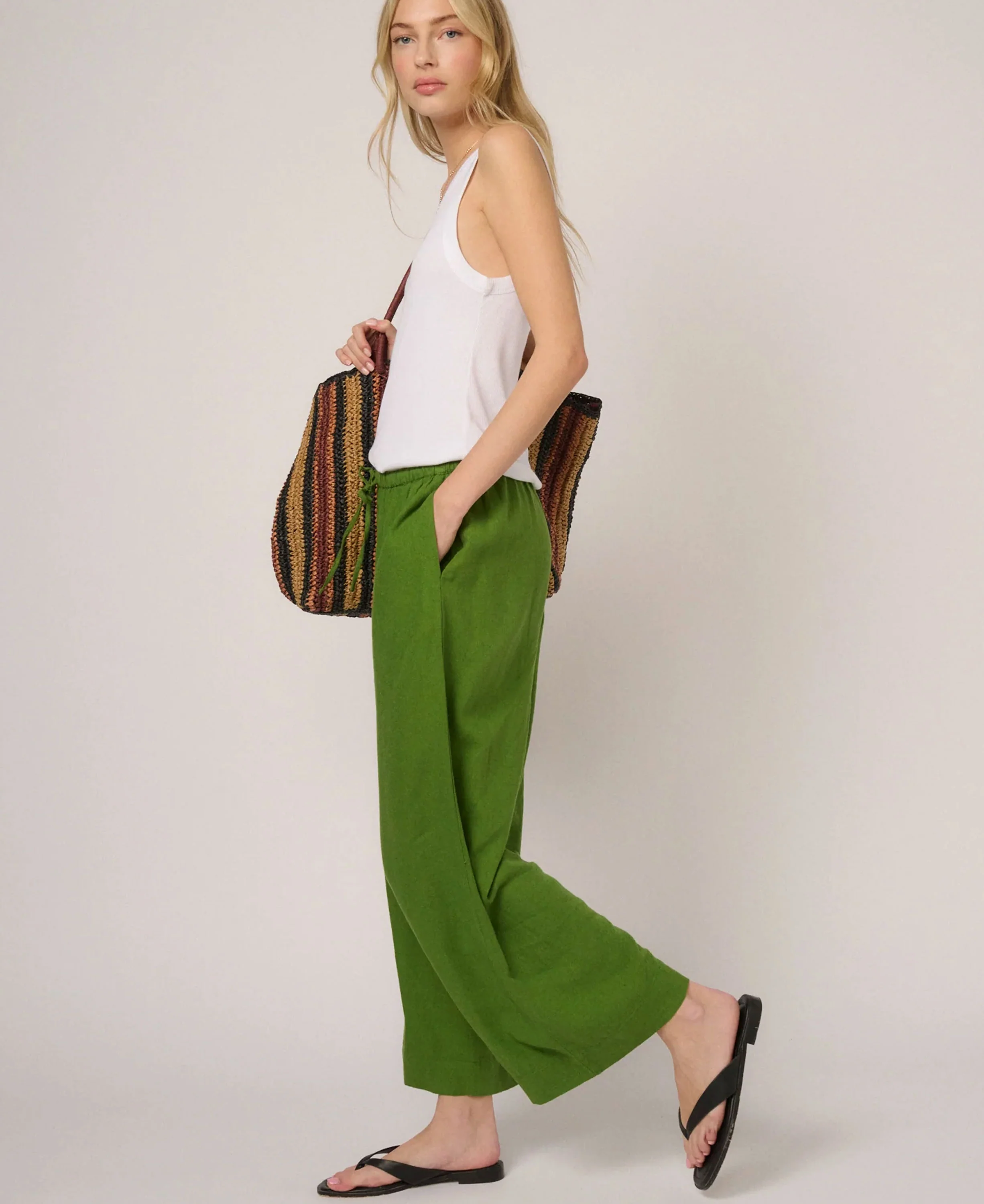 Tadlow Trousers - Green - Image 4