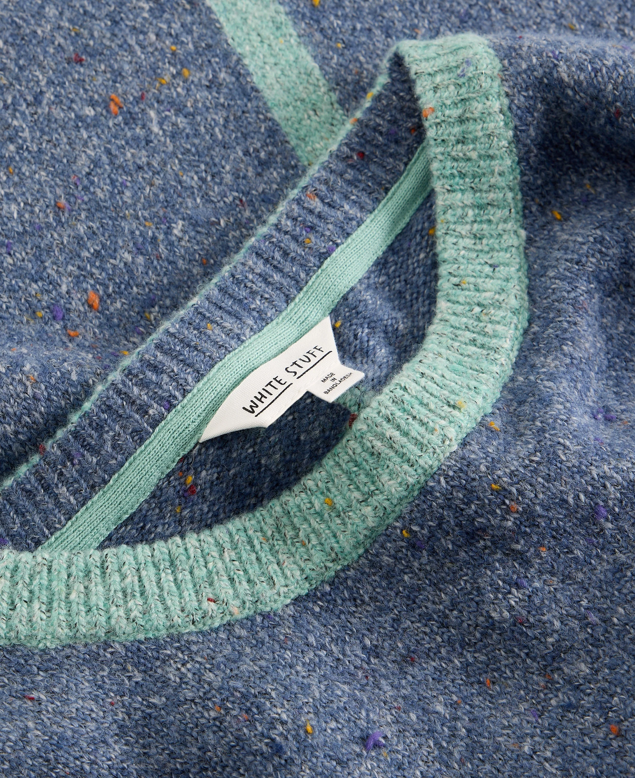 Talia Nep Jumper - Mid Blue - Image 5