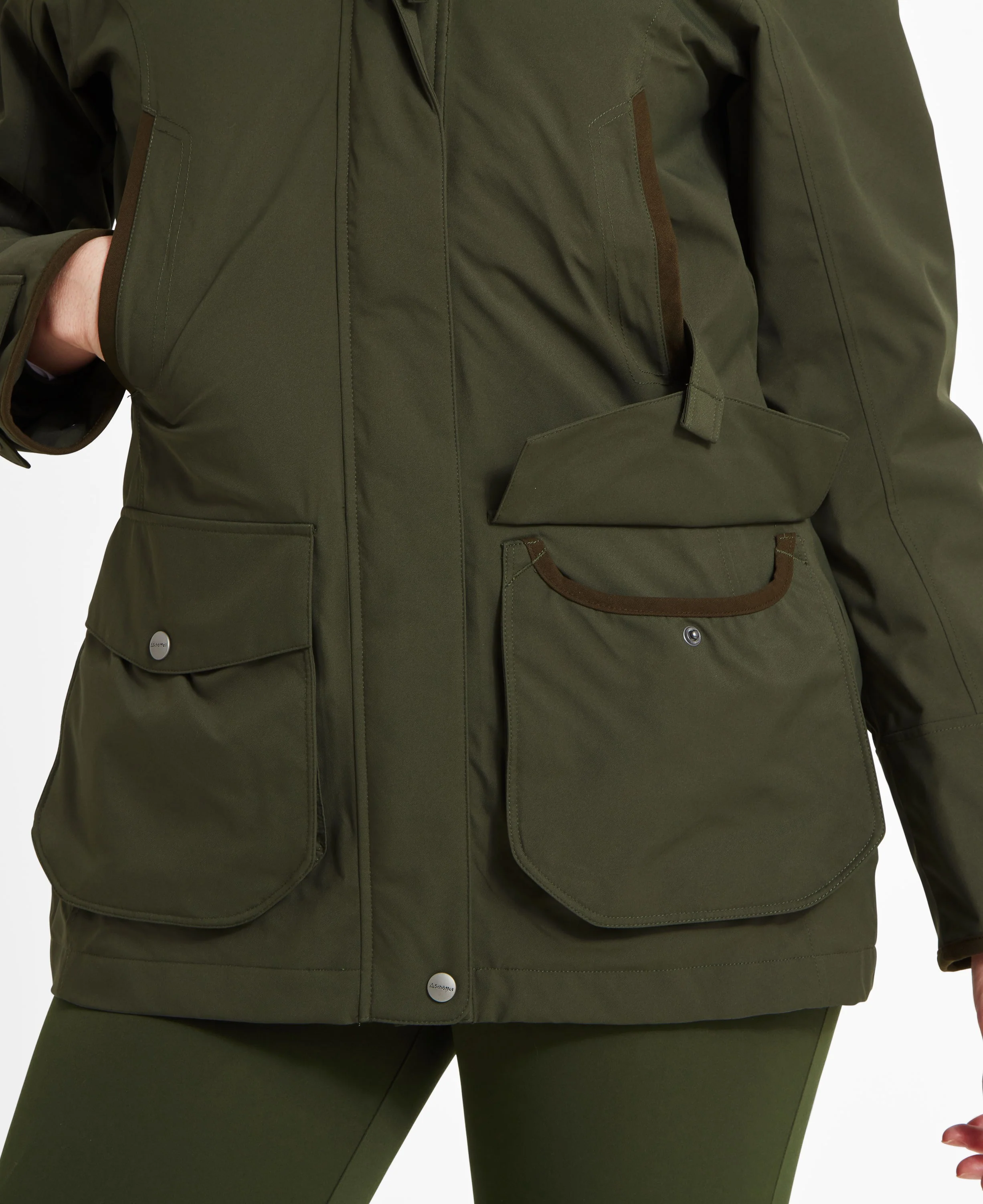 Teal Ultralight Coat - Forest - Image 10