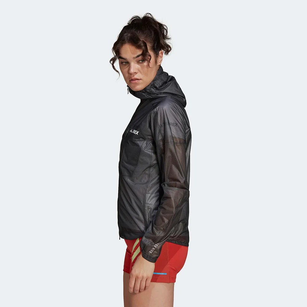 Agravic 2.5-Layer Rain Jacket - Black - Image 3