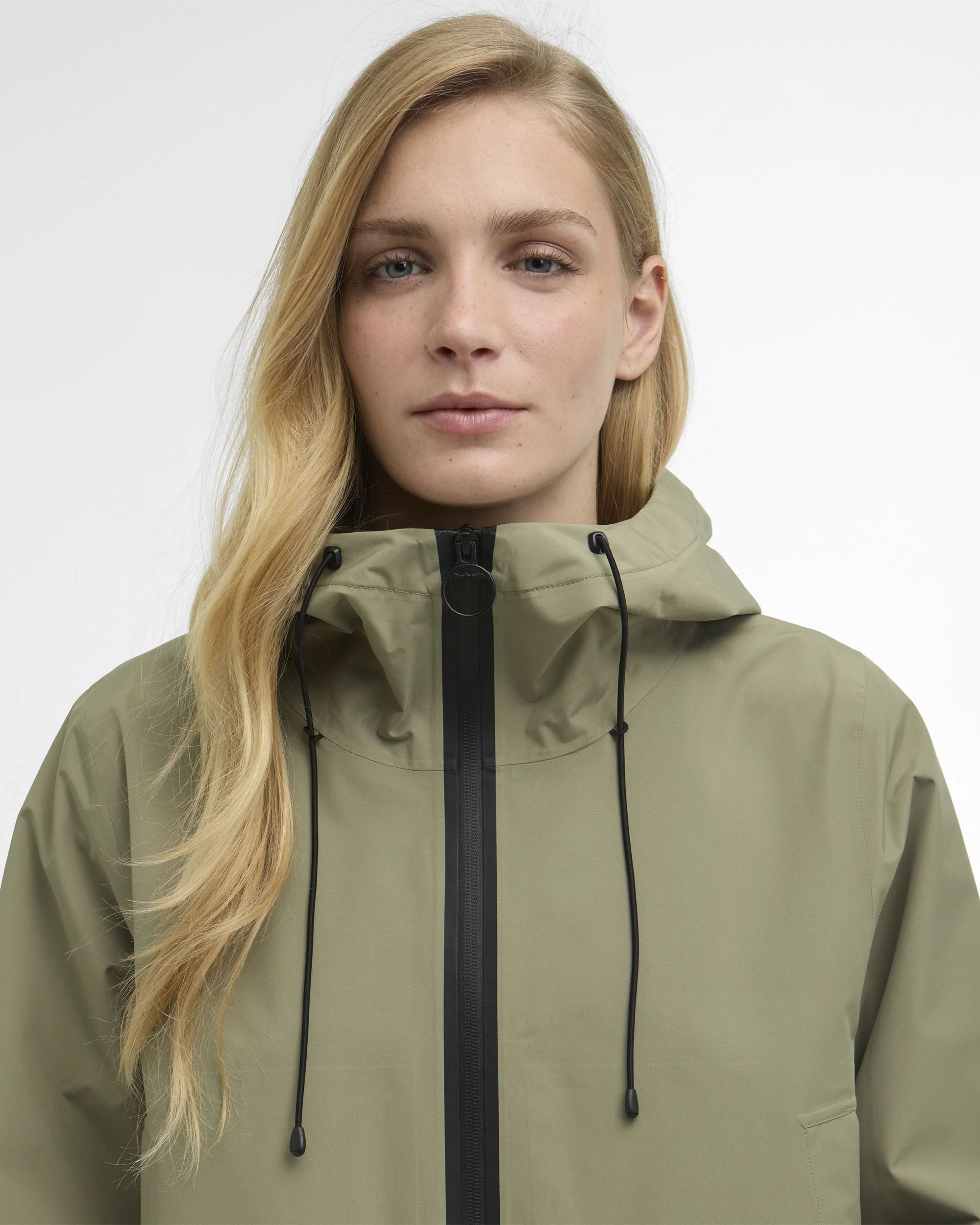 Thorpe Waterproof Jacket - Bleached Olive/Fondant - Image 4