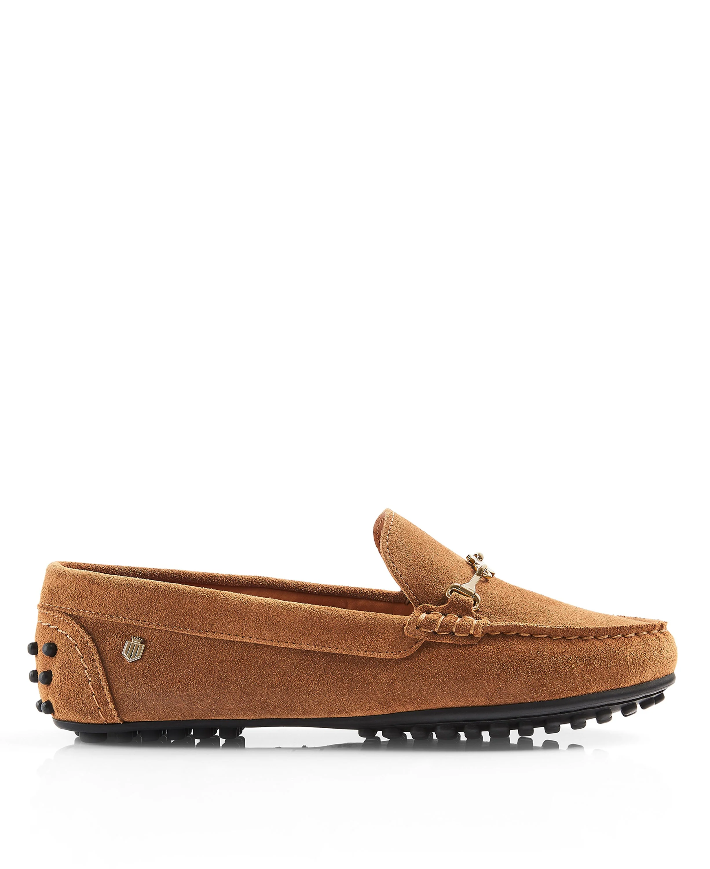 Trinity Driver - Tan Suede
