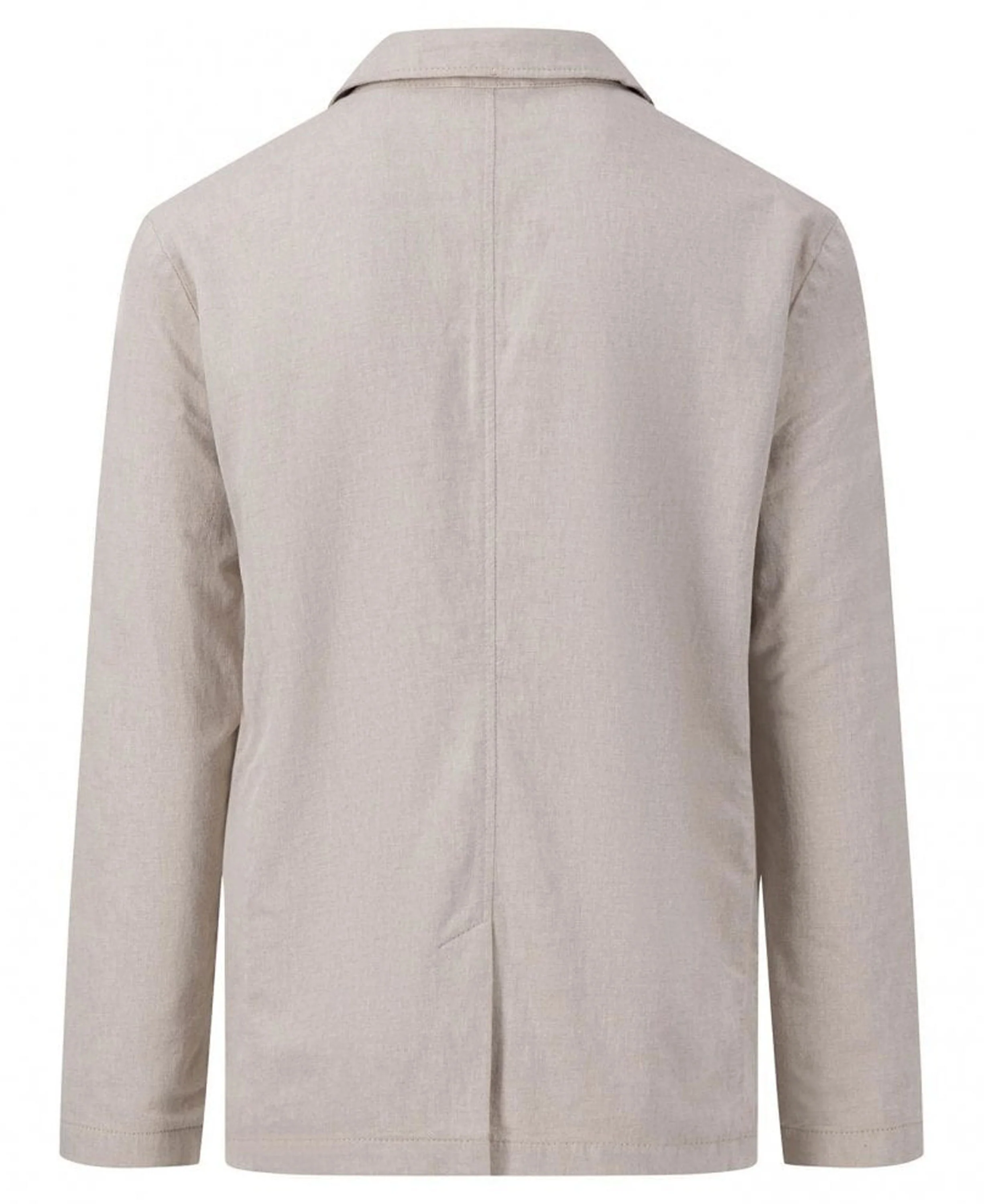 Twotone Structured Blazer - Stone - Image 2
