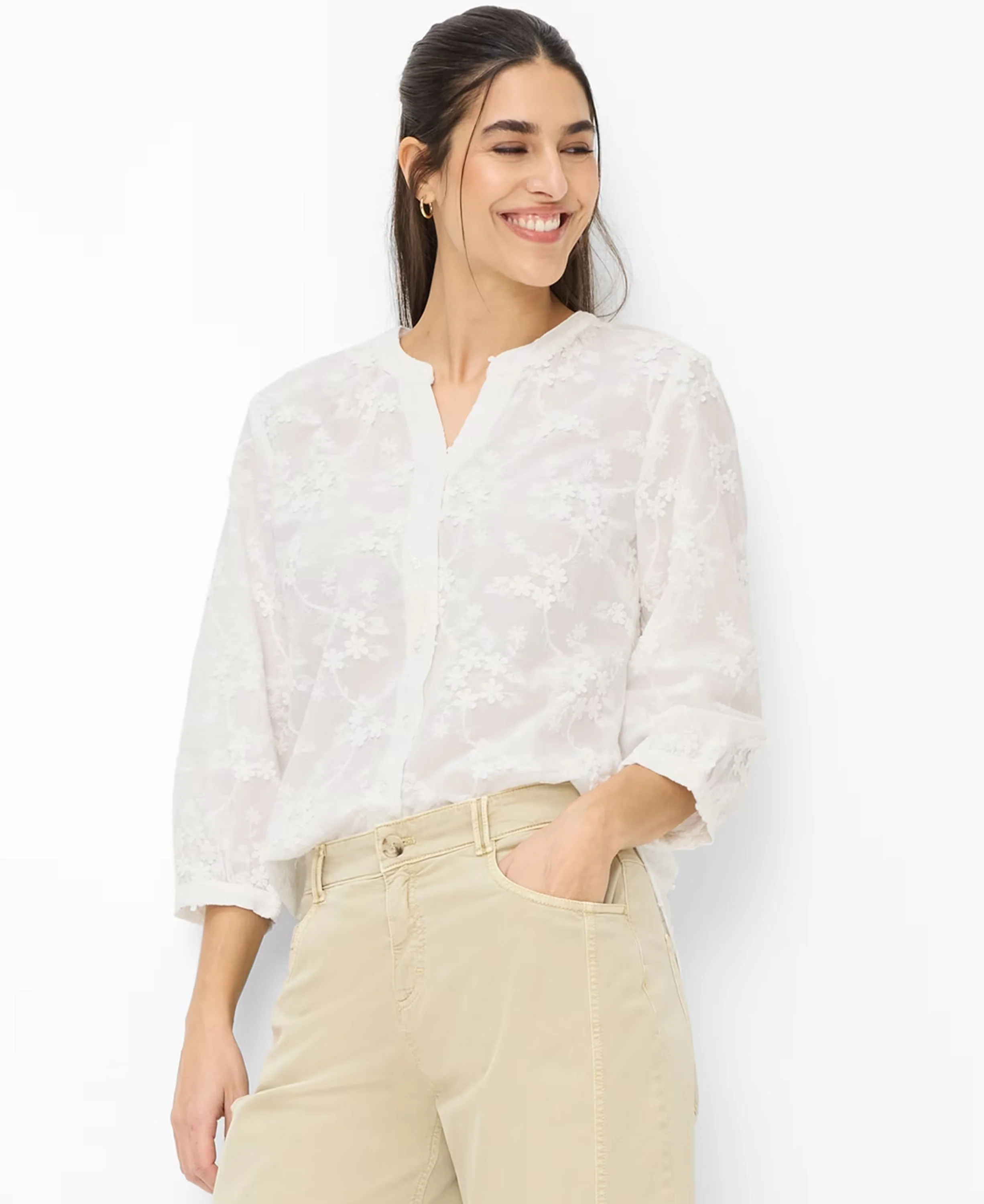 Velia Blouse - White - Image 3