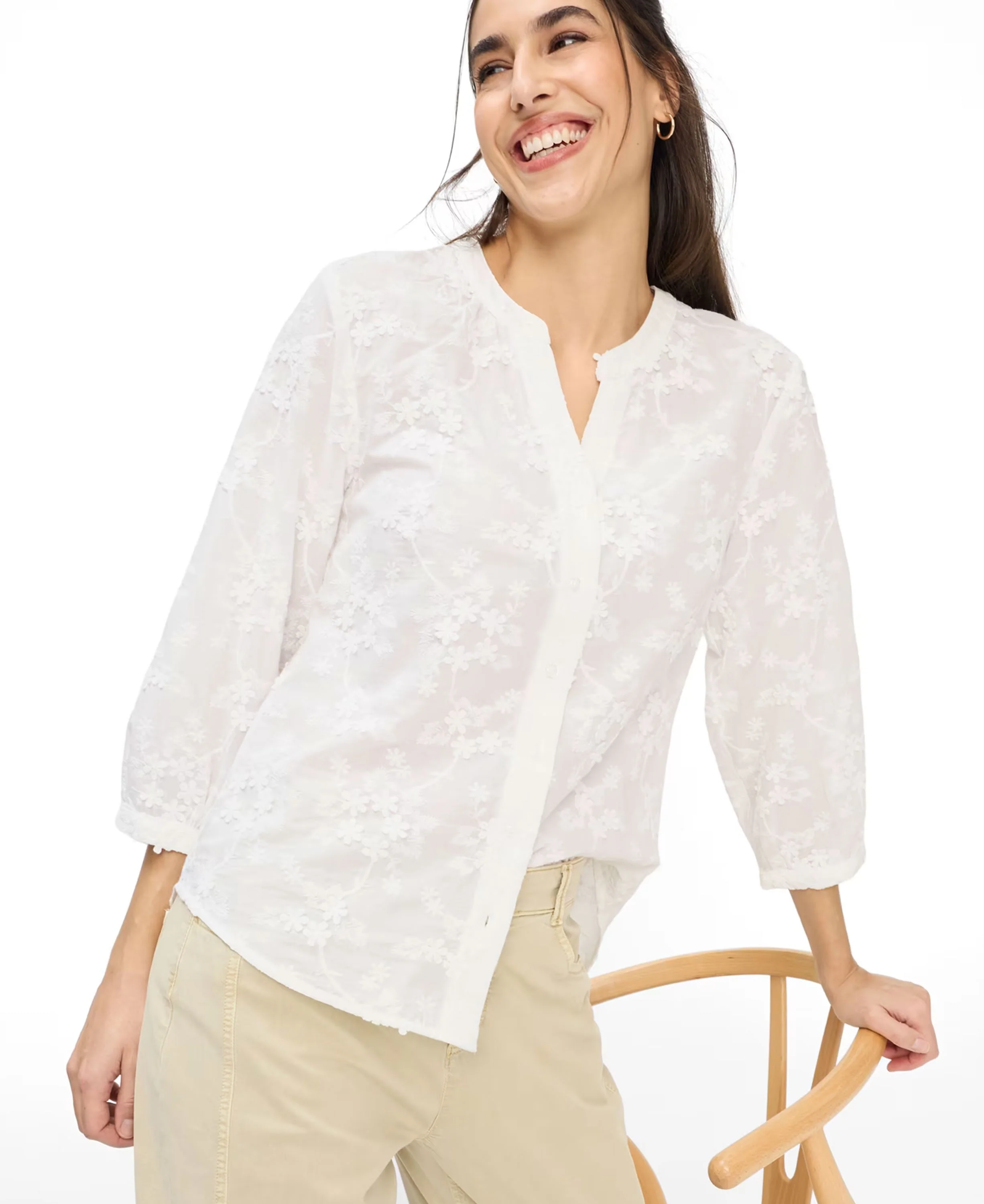 Velia Blouse - White - Image 5