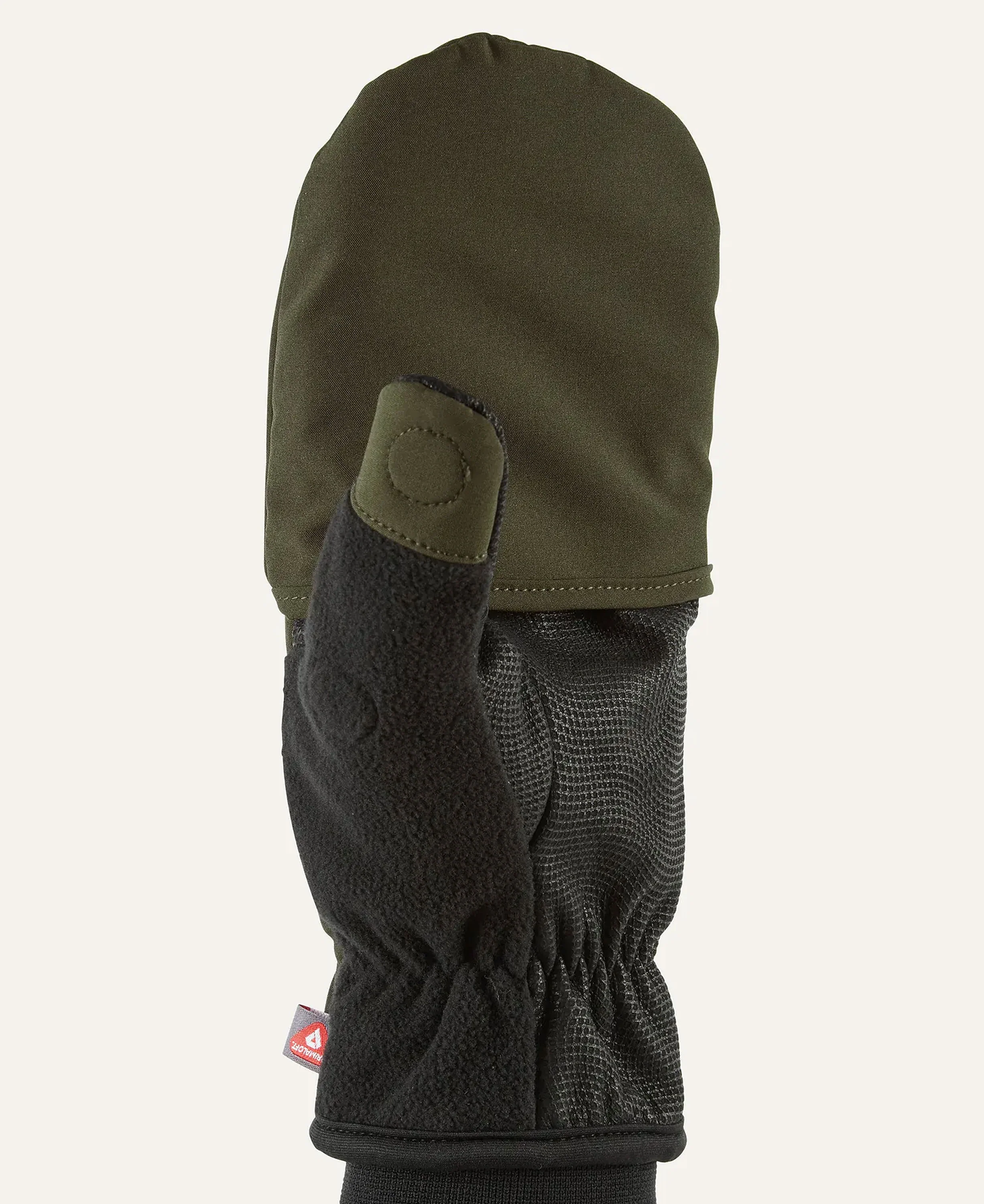 Walpole Windproof Convertible Mitt - Olive - Image 3