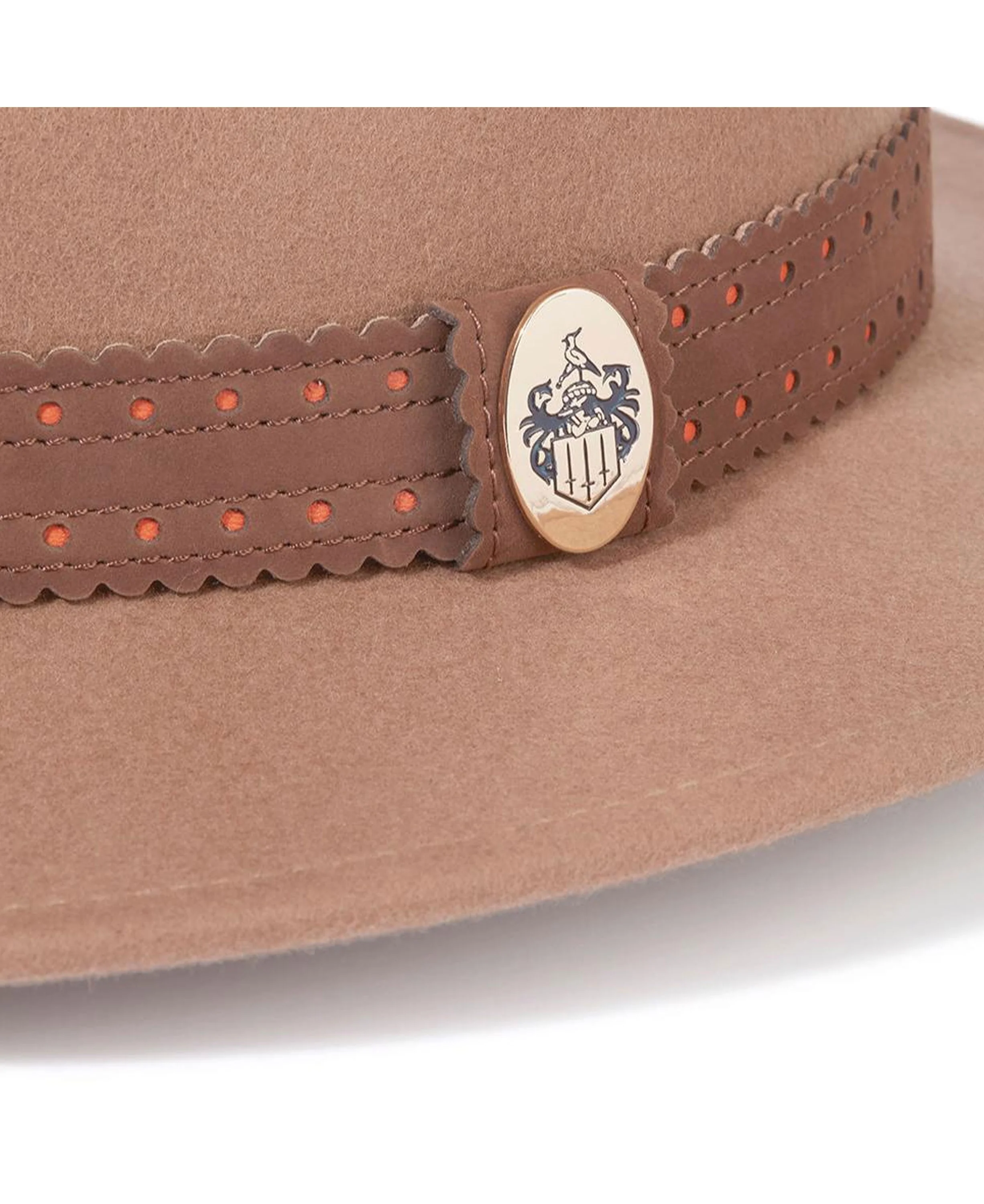 x Fairfax & Favor Waveney Fedora - Camel - Image 4