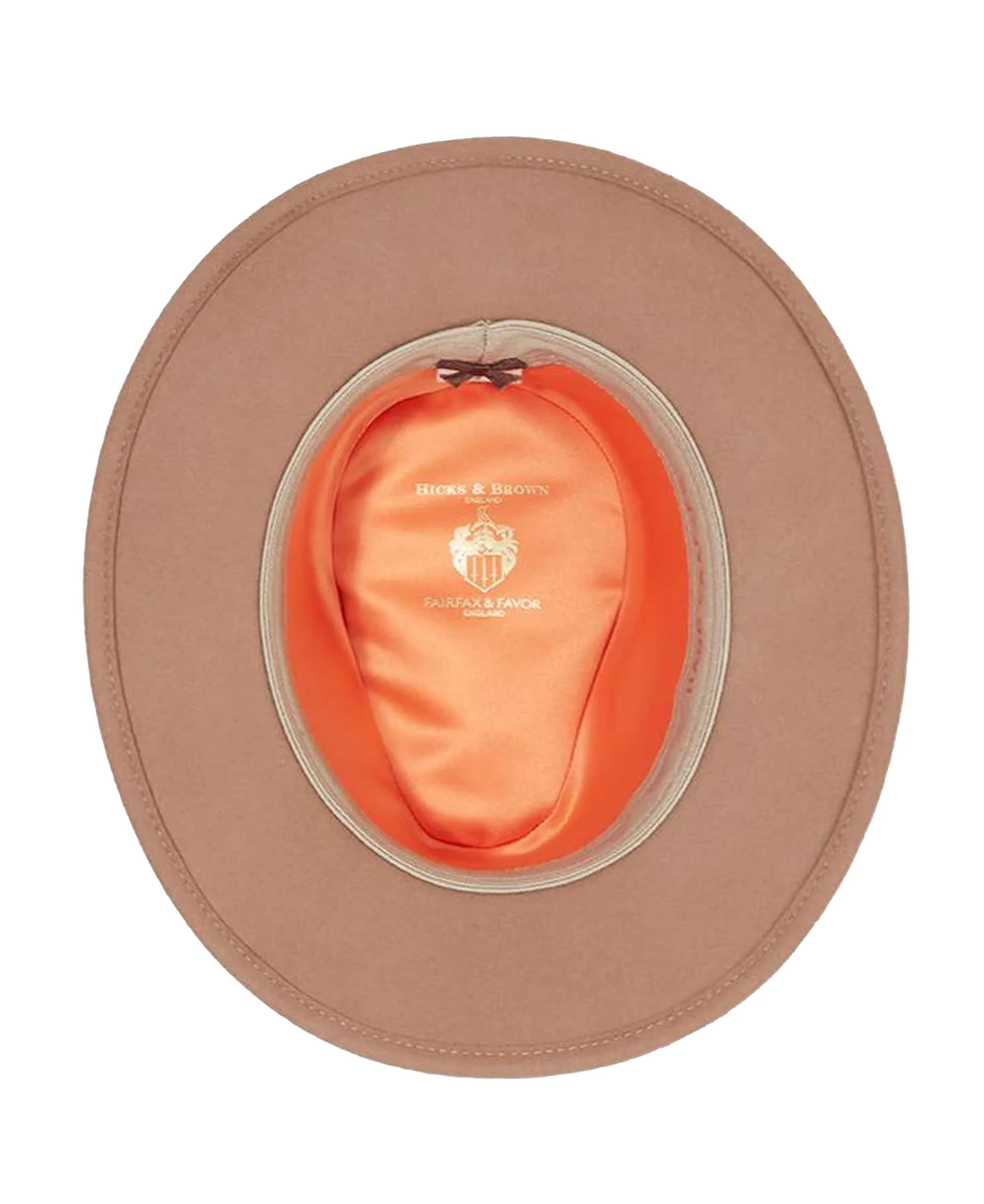 x Fairfax & Favor Waveney Fedora - Camel - Image 5