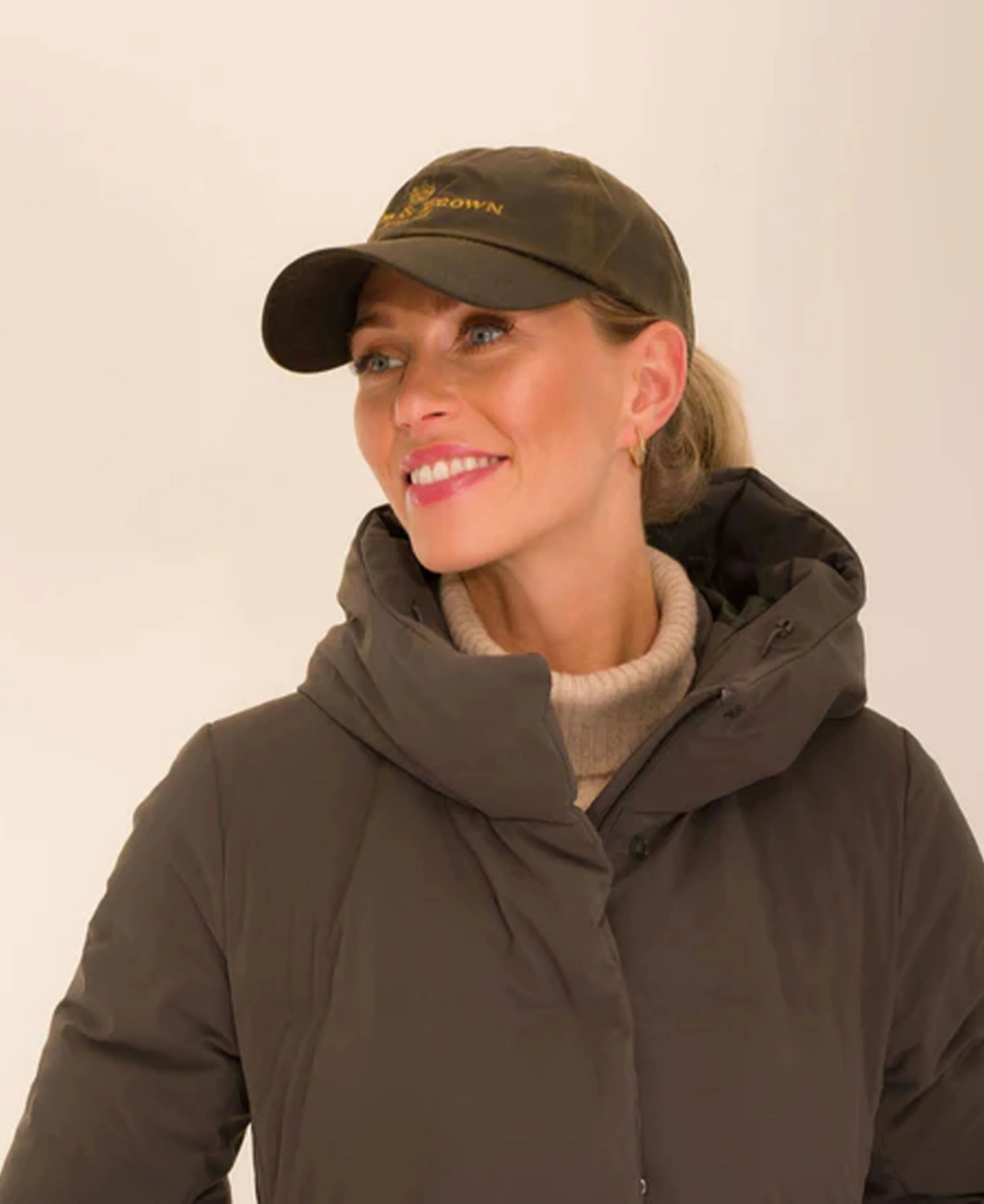 Wax Baseball Cap - Olive Green - Image 4