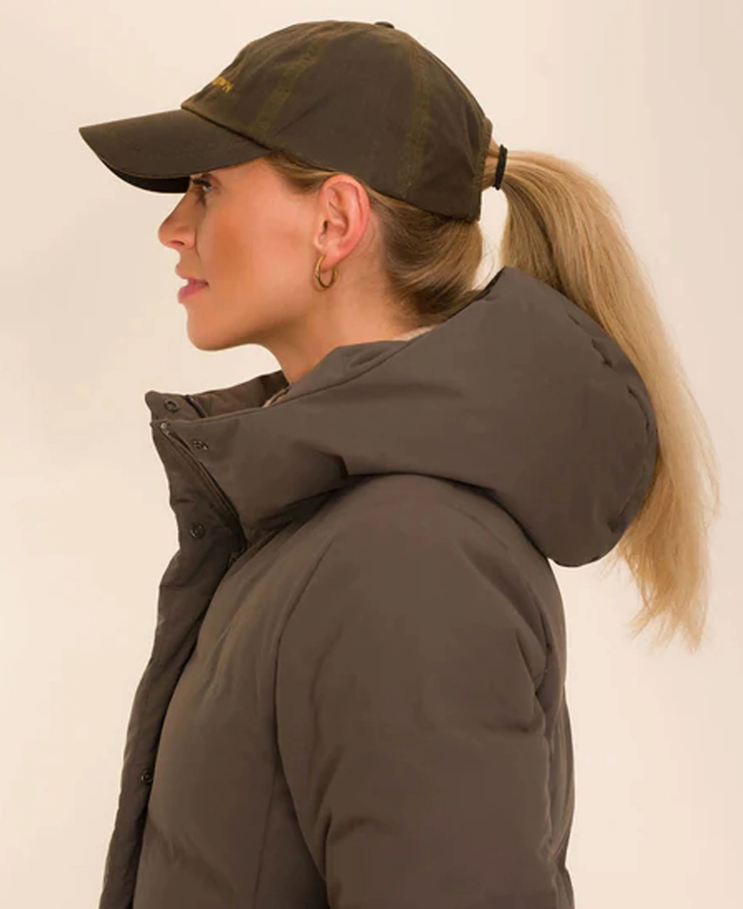 Wax Baseball Cap - Olive Green - Image 5