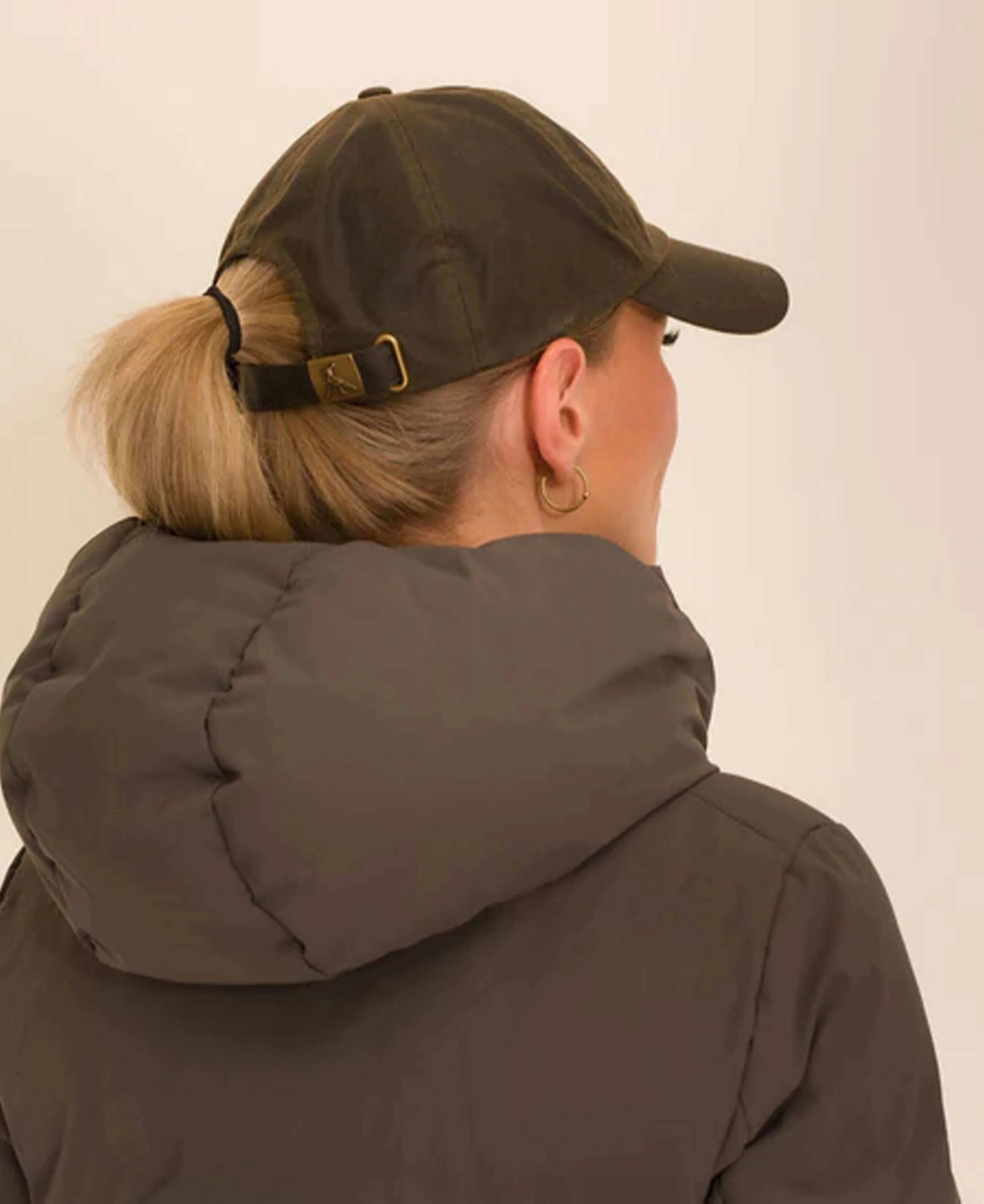 Wax Baseball Cap - Olive Green - Image 6