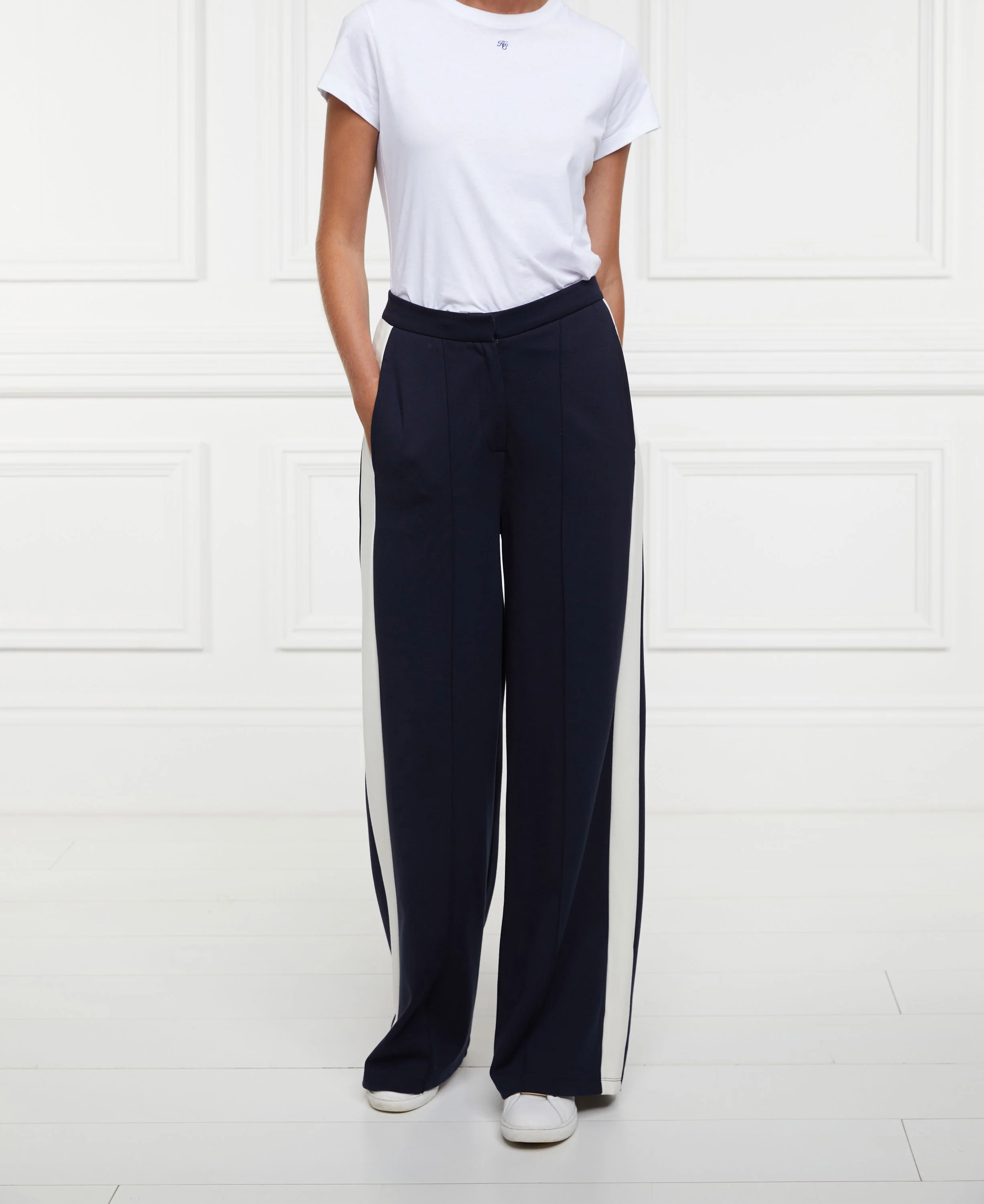 Wide Leg Pant - Ink Navy - Image 3