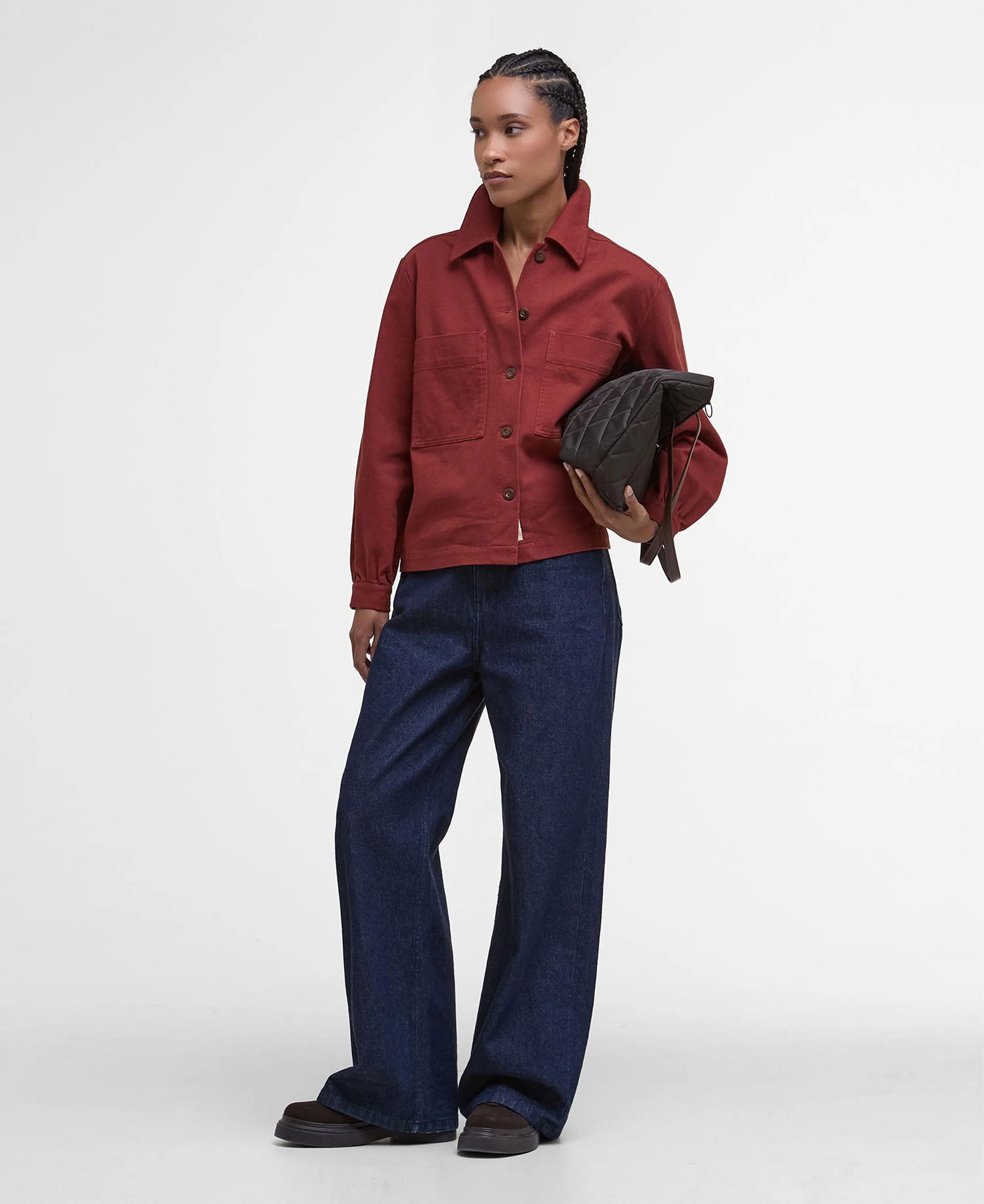 Willow Overshirt - Burnt Henna - Image 6
