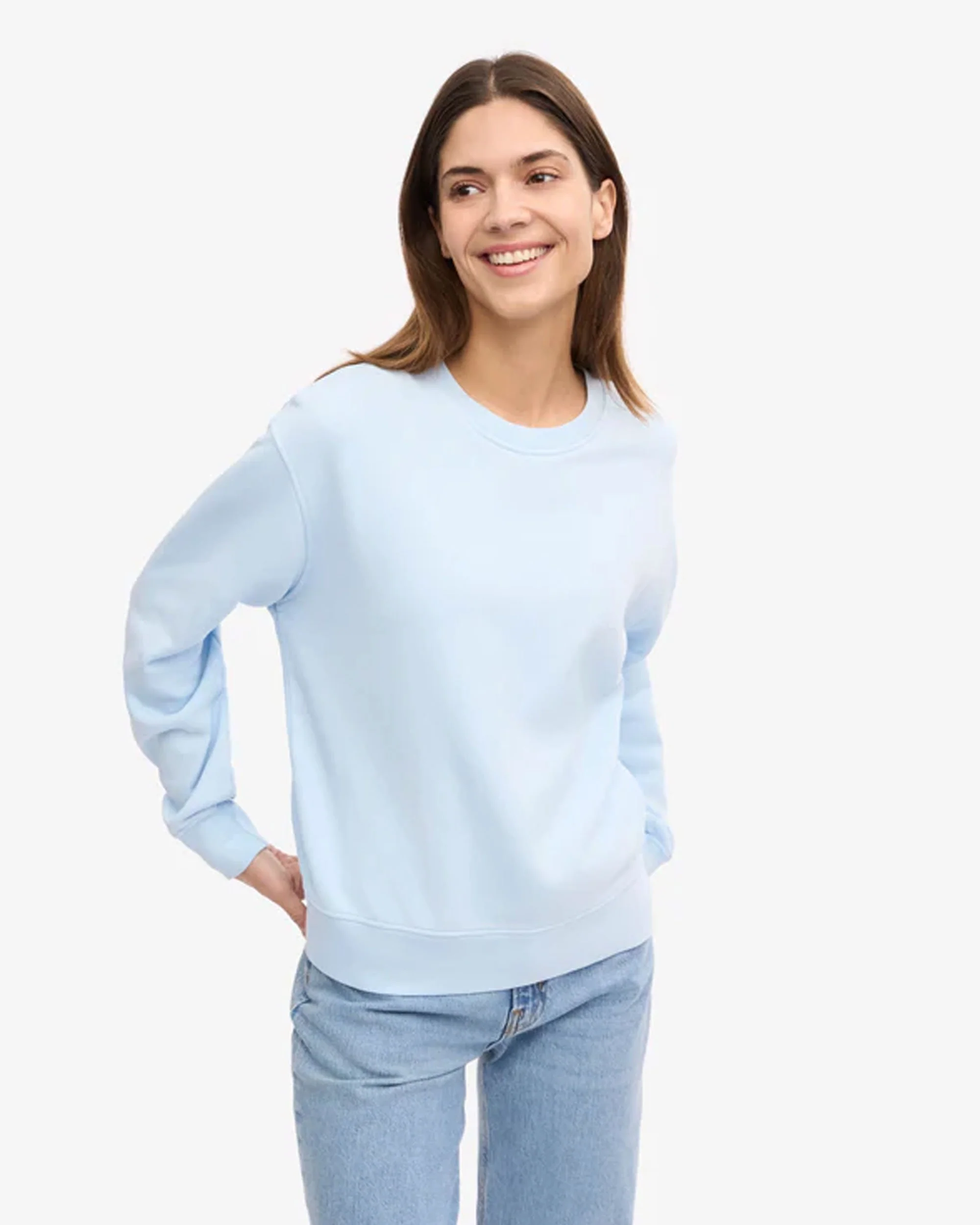 Women Classic Organic Crew - Polar Blue - Image 5