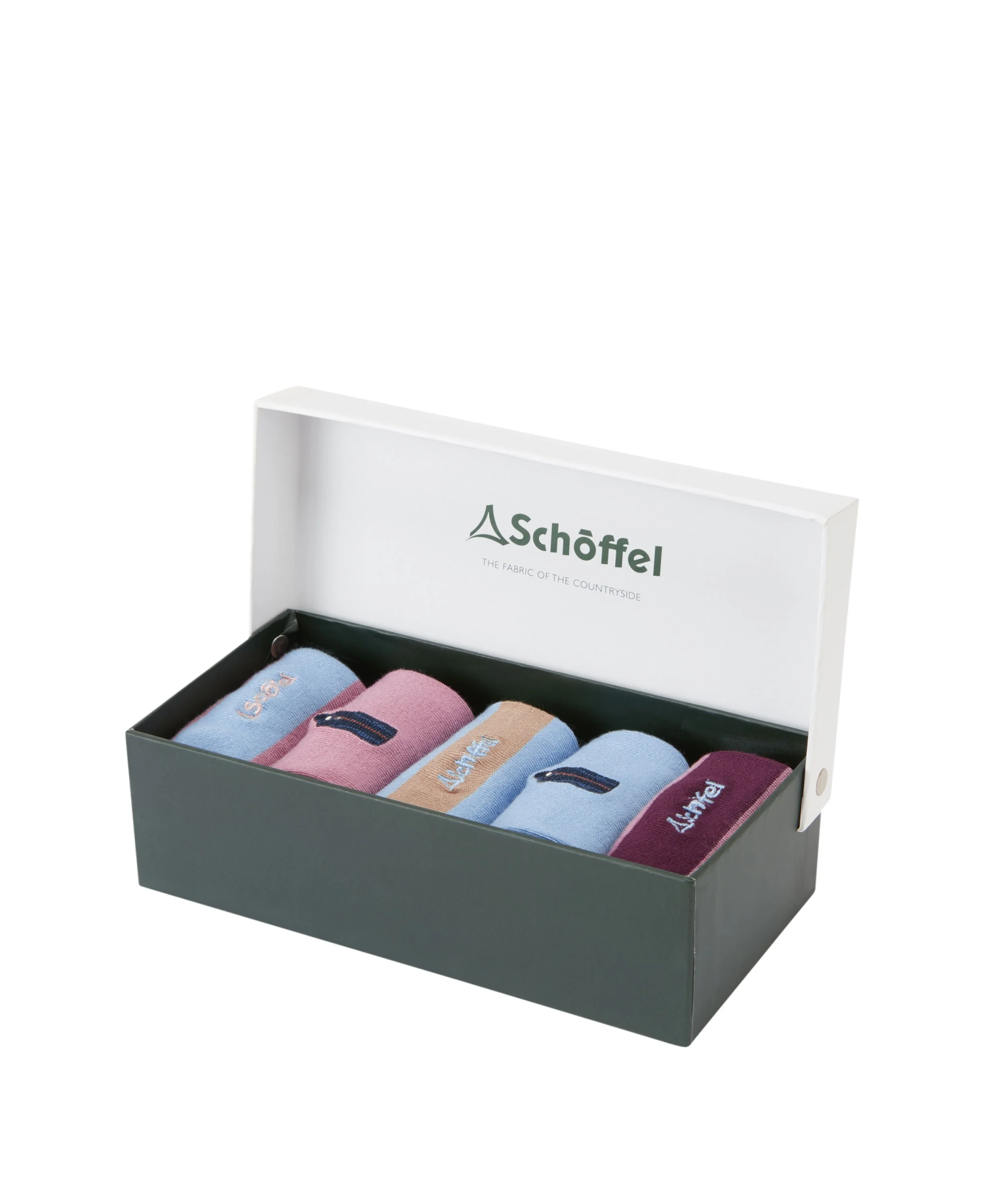 Women's Bamboo Sock (Box Of 5) - Lyndon Mix - Image 2