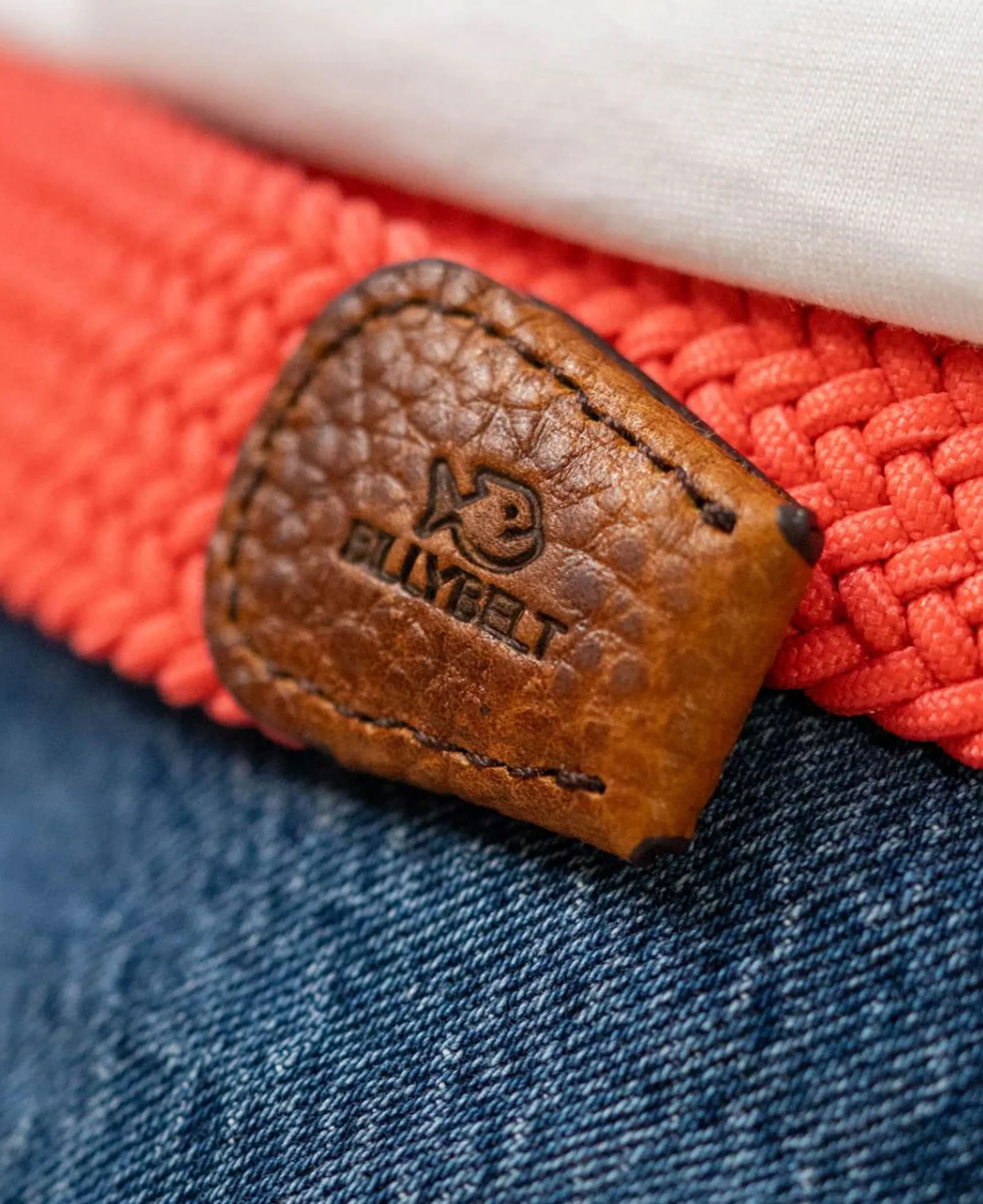 Woven Belt - Peach Pink - Image 4